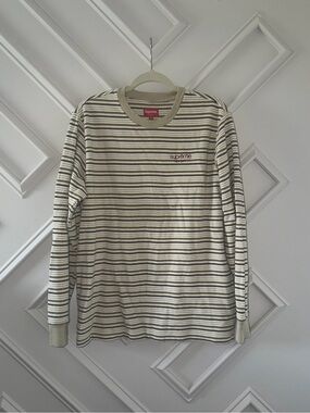 Supreme Raised Stripe L/S top F/W 17